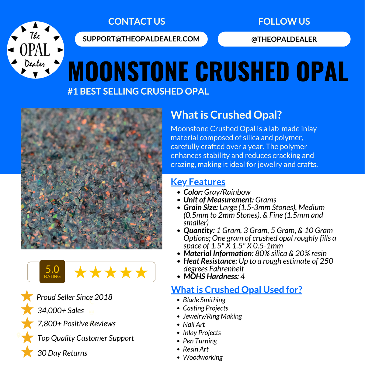 Crushed Opal 10 Pack for Inlay, Jewelry outlets Making, Ring Making, Woodworking, Raw Opal Ring, Opal Jewelry, Inlay Material, Resin Art