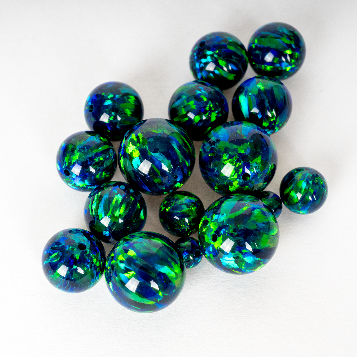 Green Black Opal Smooth Rondelle Beads Green Black Opal Beads, Green Black  Opal Plain Beads, Jewelry Making, Opal Beads, Opal Rondelle Beads 