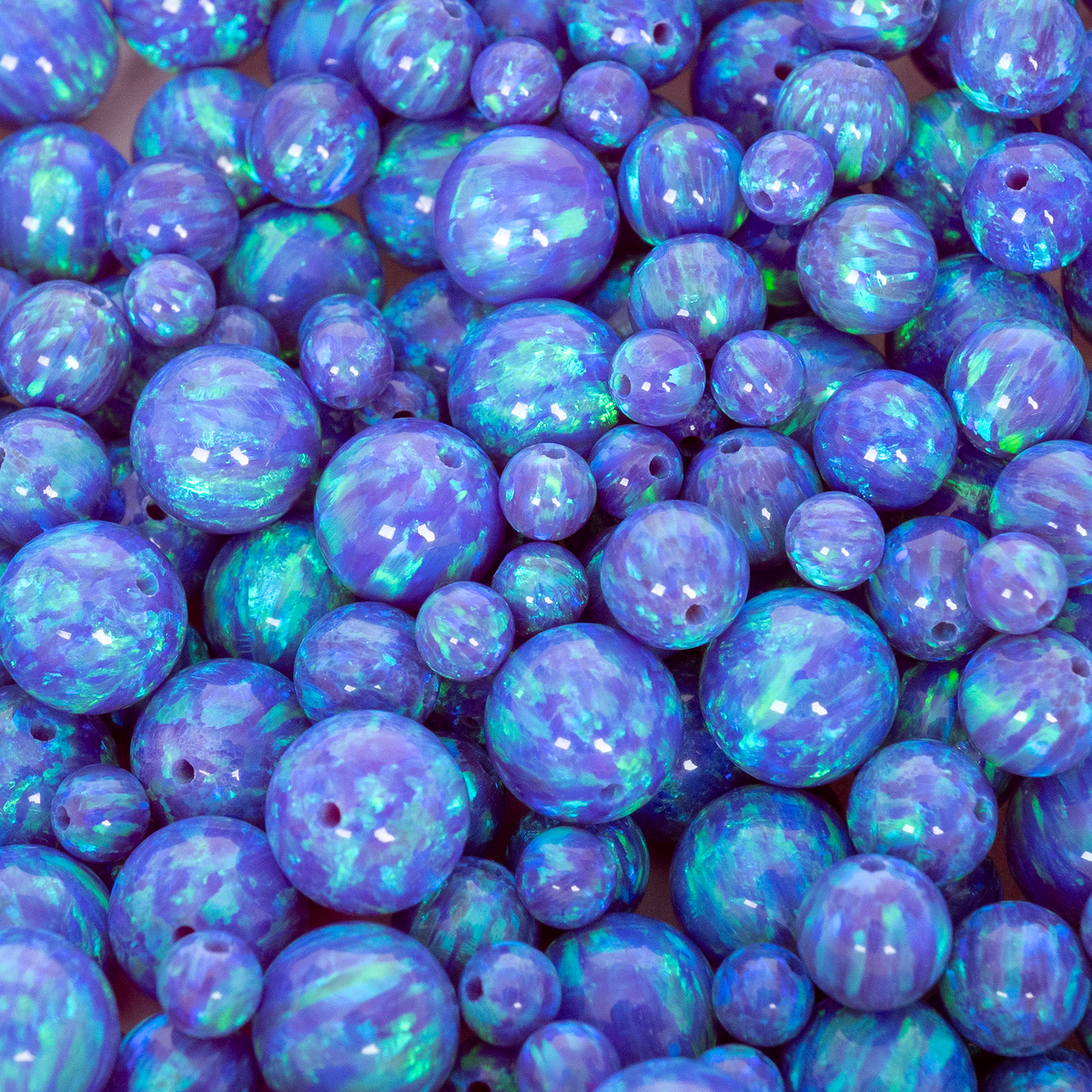 Blue hot sale opal beads