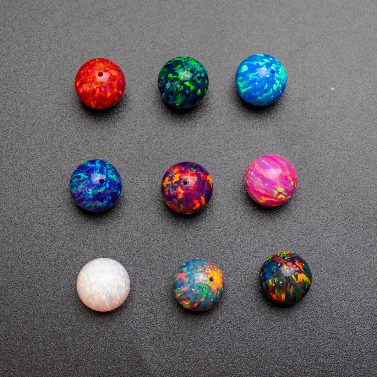 Replacement Synthetic Opal Bead | Tulsa Body Jewelry 5mm Diameter / Black Opal