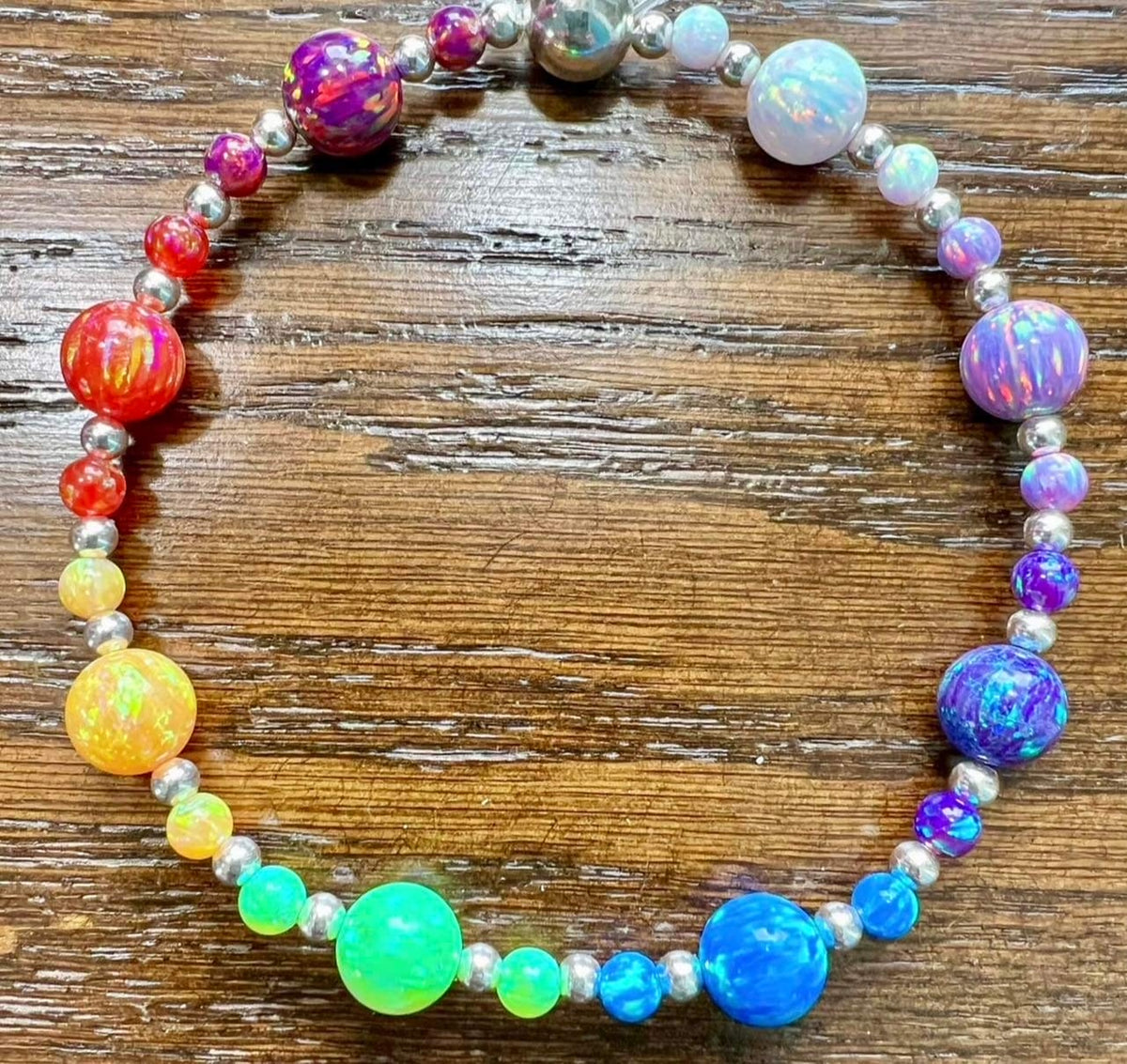 How to Make a Rainbow Opal Bracelet – The Opal Dealer