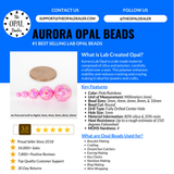 Aurora Opal Craft Beads