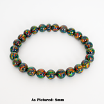 Black Fire Opal Beaded Bracelet - New Design