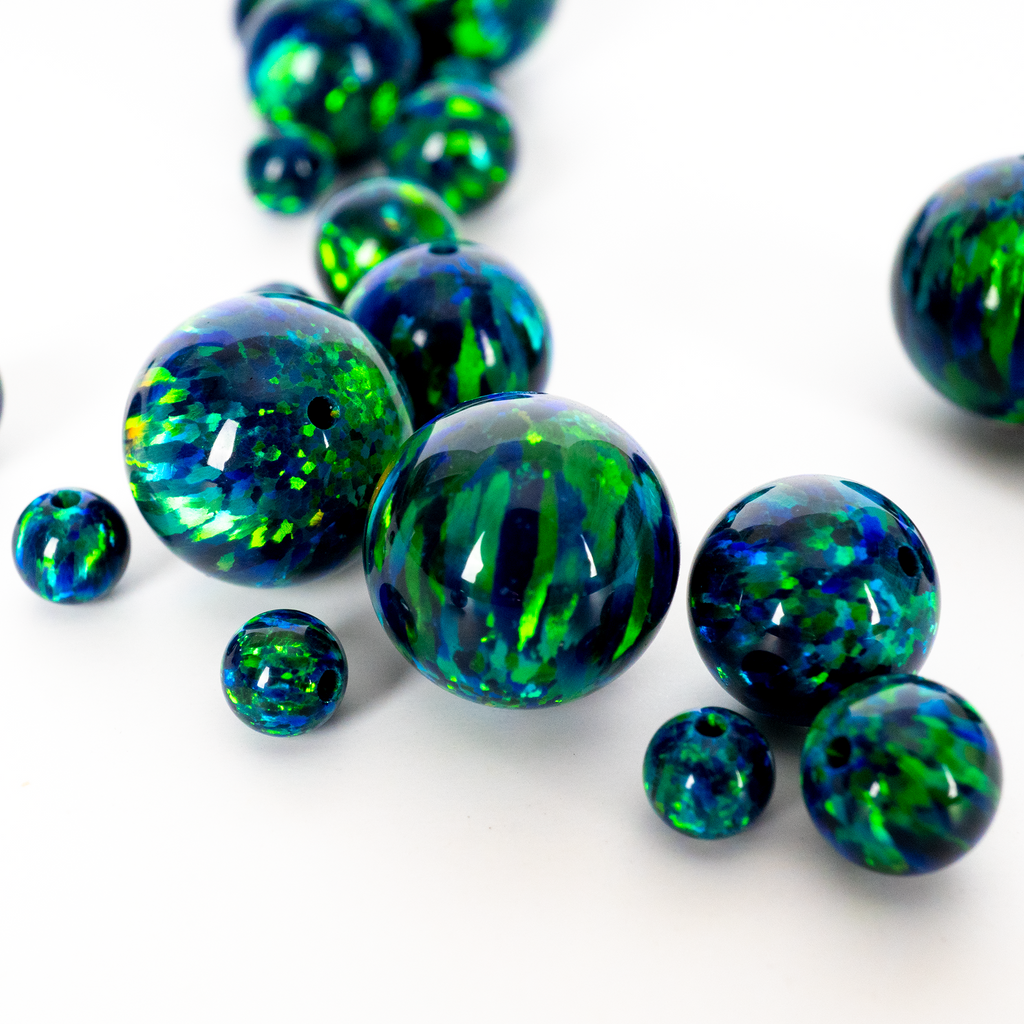 Opal Craft Beads - Black Emerald Opal Beads - Jewelry Making & Crafts – The  Opal Dealer