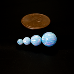 Blizzard Blue Opal Craft Beads