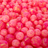 Bubblegum Opal Craft Beads