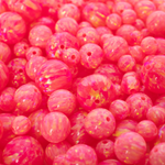 Bubblegum Opal Craft Beads