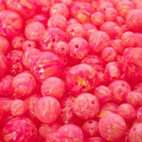 Bubblegum Opal Craft Beads