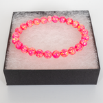 Bubblegum Opal Beaded Bracelet - New Design