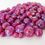 Hibiscus Opal Craft Beads