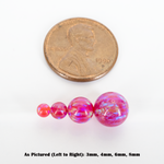 Hibiscus Opal Craft Beads