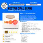 Nectar Opal Craft Beads