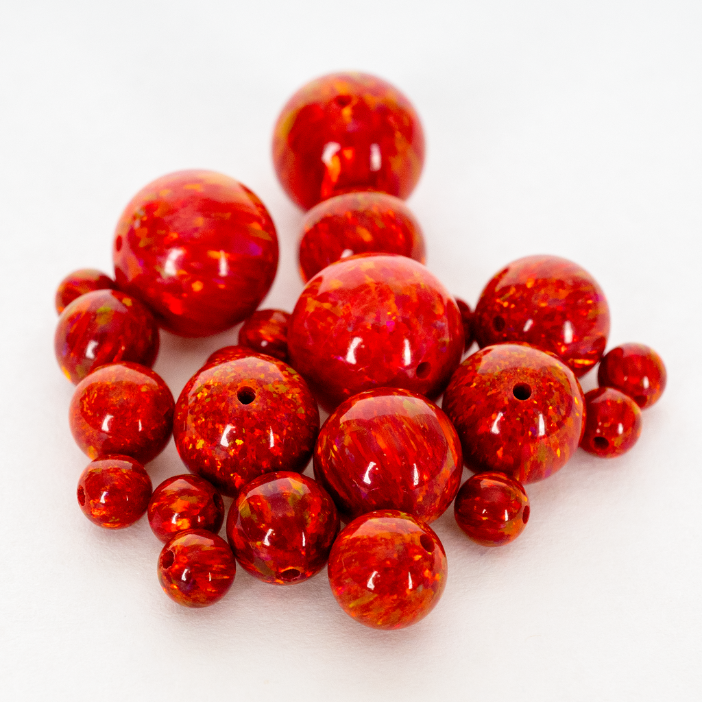 Opal Craft Beads - Ruby Red Opal Beads - Jewelry Making & Crafts – The Opal  Dealer