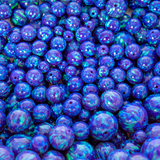 Sleepy Lavender Opal Craft Beads