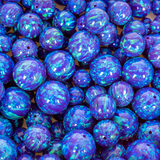 Sleepy Lavender Opal Craft Beads