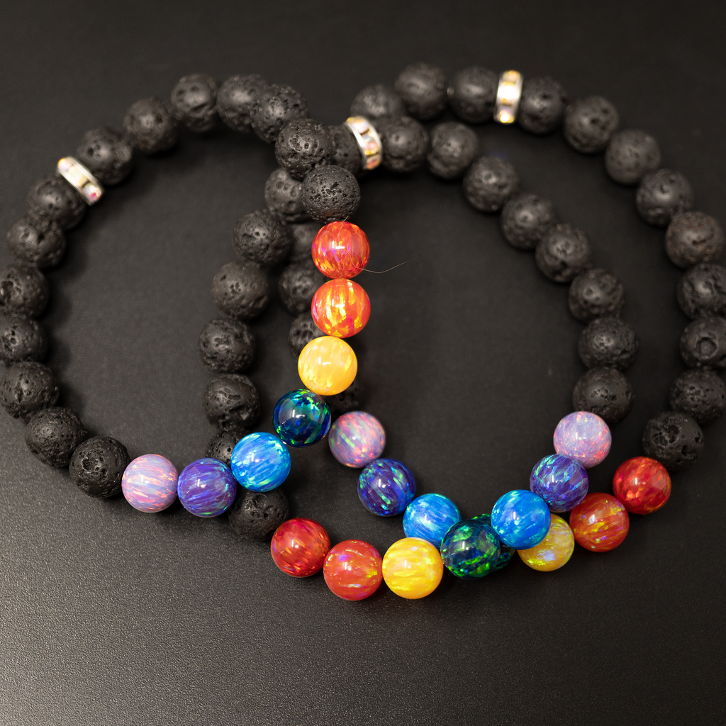 Louis Vuitton LV Beads Necklace Metal and Faux Pearls with Opals and Rock  Crystals Multicolor 21348427