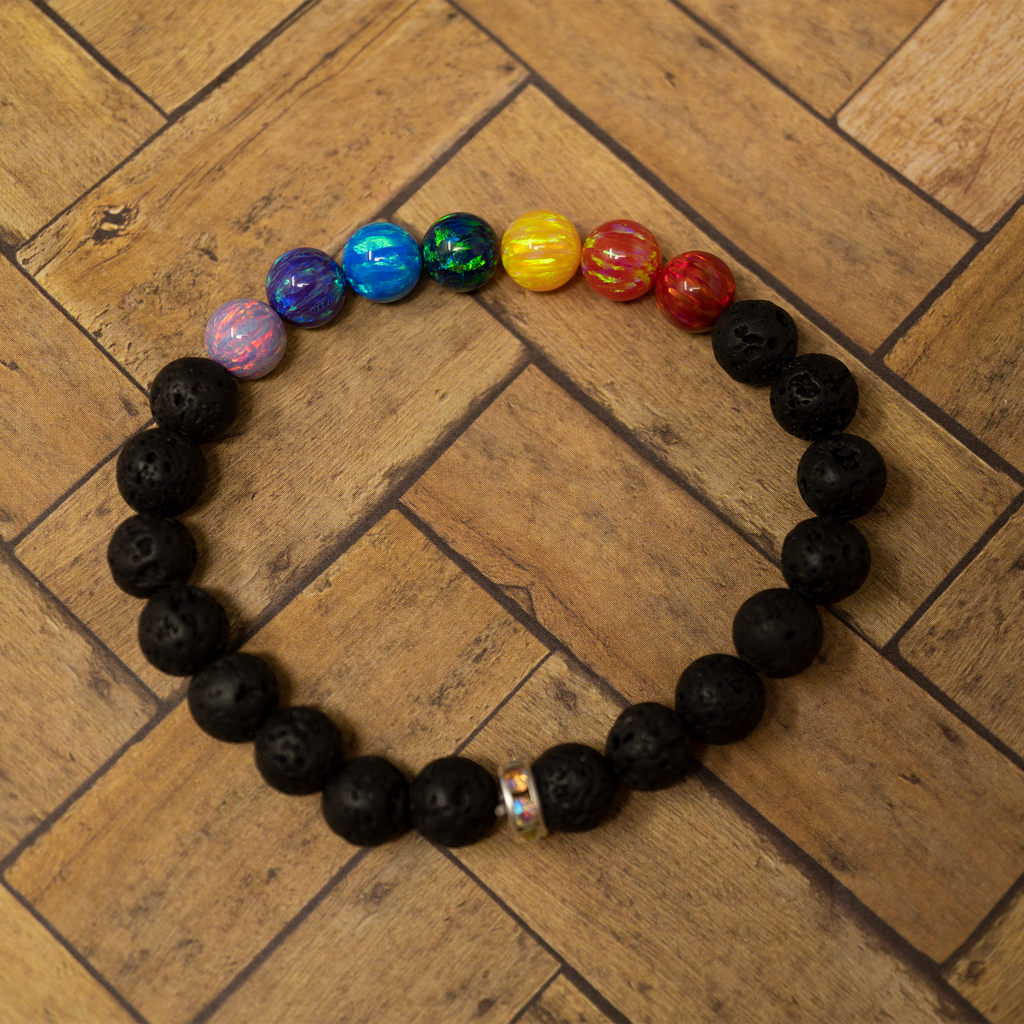 Lava Beads, Rainbow